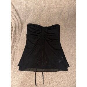 Garage black tube top